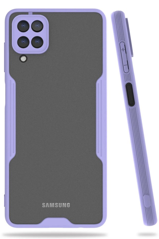 Ilkeshop New Galaxy A22 Case Platinum Silicone (114552) - Lilac