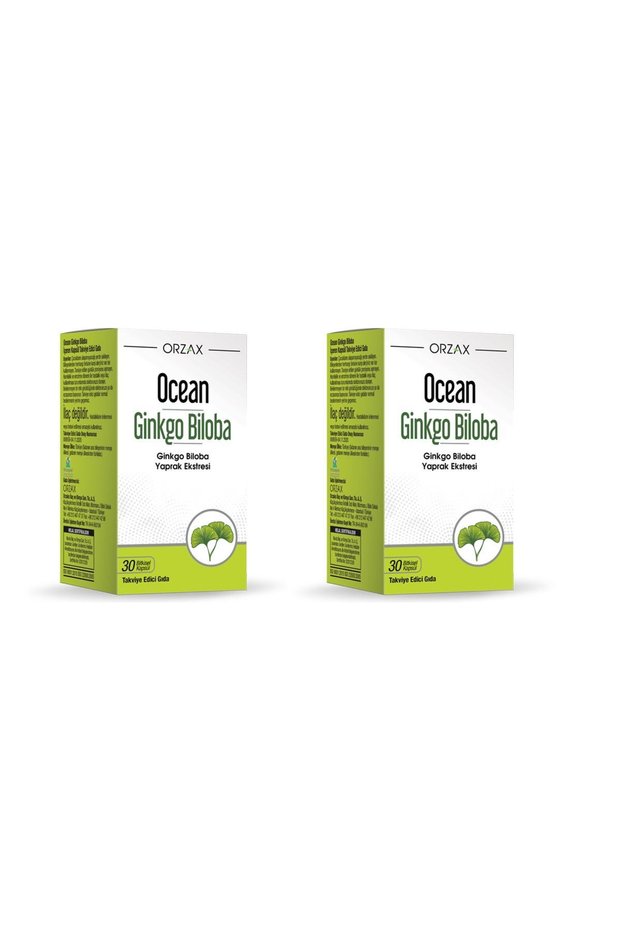Ocean Ginkgo Biloba 30 Capsules 2-Pack