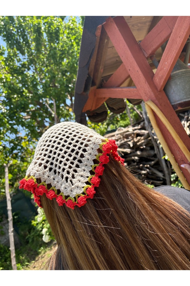 Floral μπαντάνα