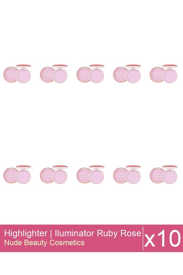 Set 10x Highlighter | Iluminator Ruby Rose - Celestial Shine 01