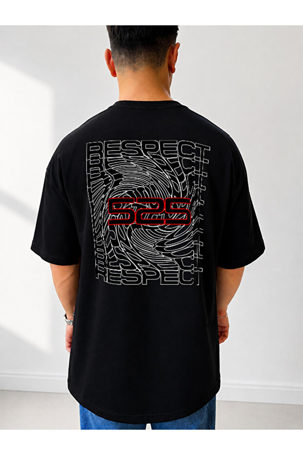 Oversize Back Printed Streetwear Unisex T-Shirt