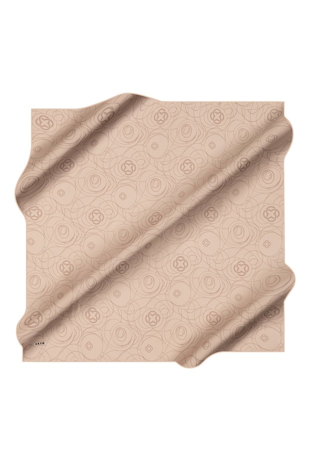 Kemik 90X90 Silk Cotton Scarf