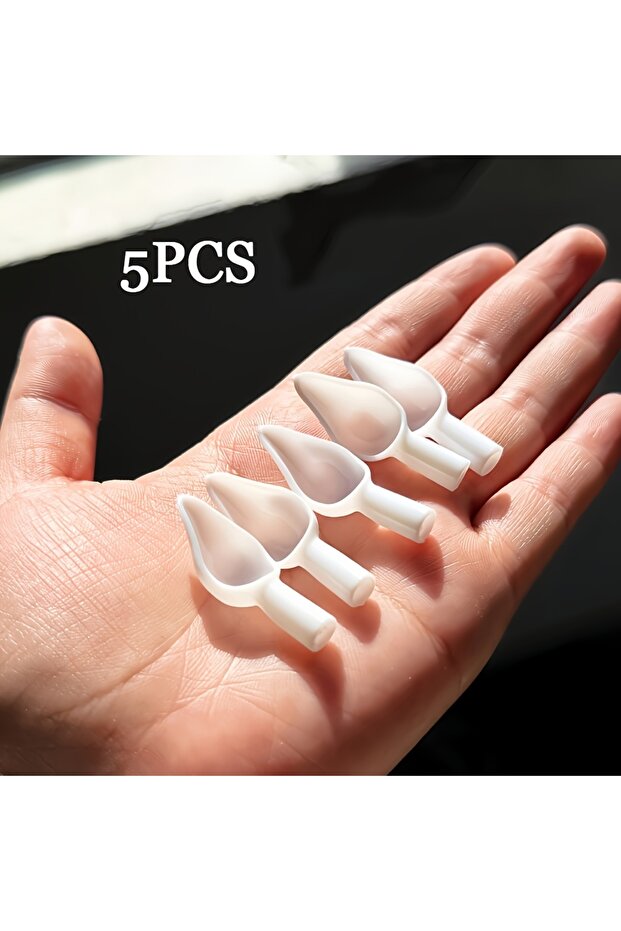 5pcs Bird feeding spoon, parrot baby pet feeding tool, pet manual feeding spoon, mainly used for fee