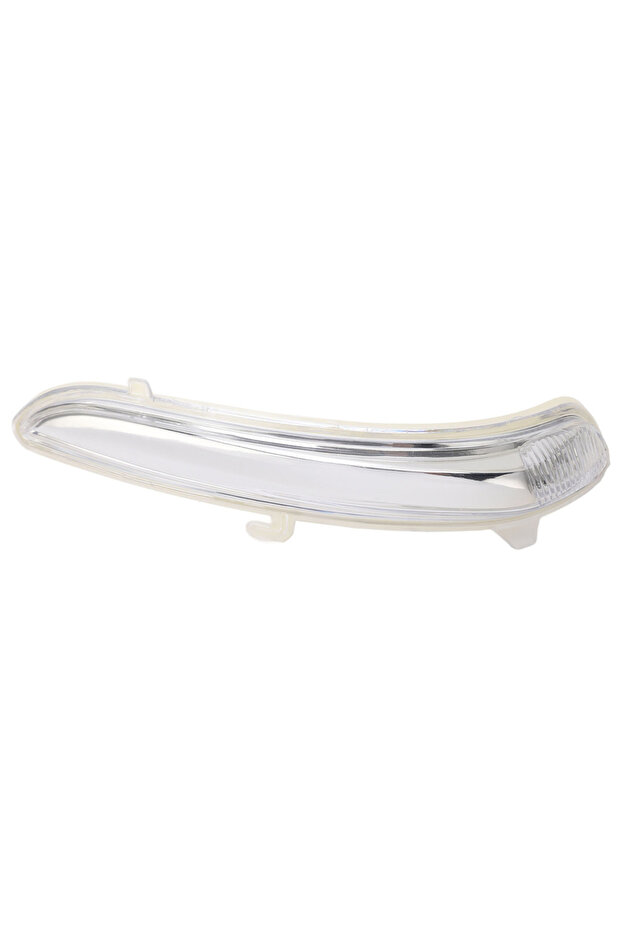 WHITE 1Pc Car Mirror Turn Signal Light Housing 1607512680 Right Side Waterproof Indicator Lamp Shell