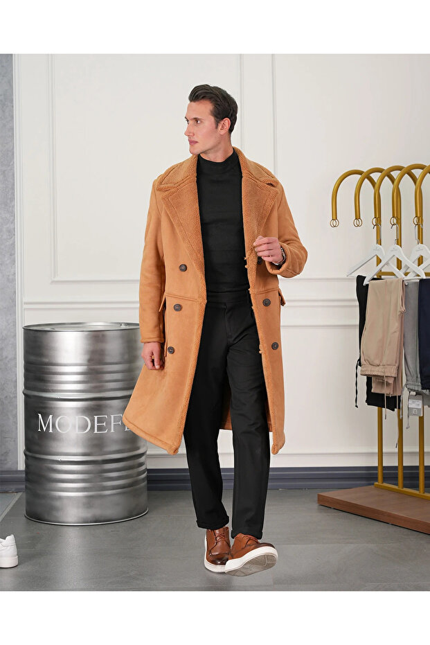 Fur Nubuck Coat