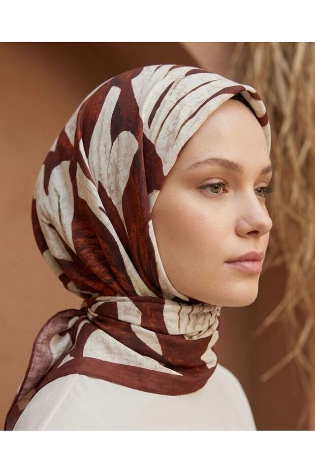 وشاح ميرا بنمط 94×94 سم من الفيسكون والمودال