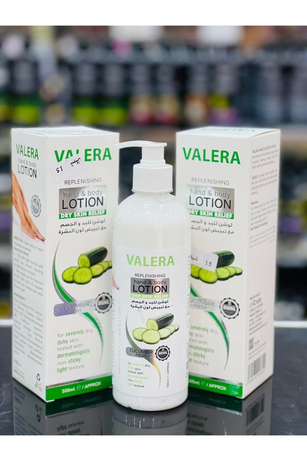 CUCUMBER FRESH LOTION HAND & BODY DRY SKIN RELIEF 500ml
