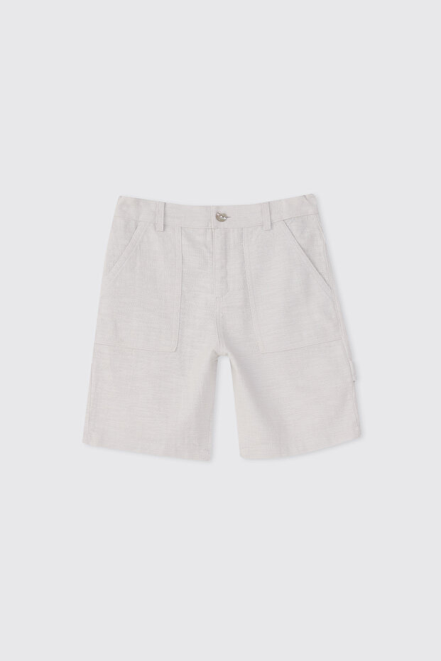 Boy's Gray Shorts - 1