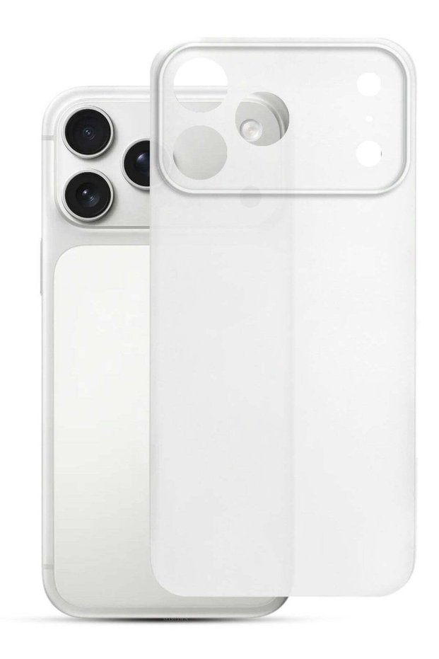 Air Skin Frosted Matte Case for iPhone 17 Pro - Stylish Ultra Slim Back Cover - Frosted Clear