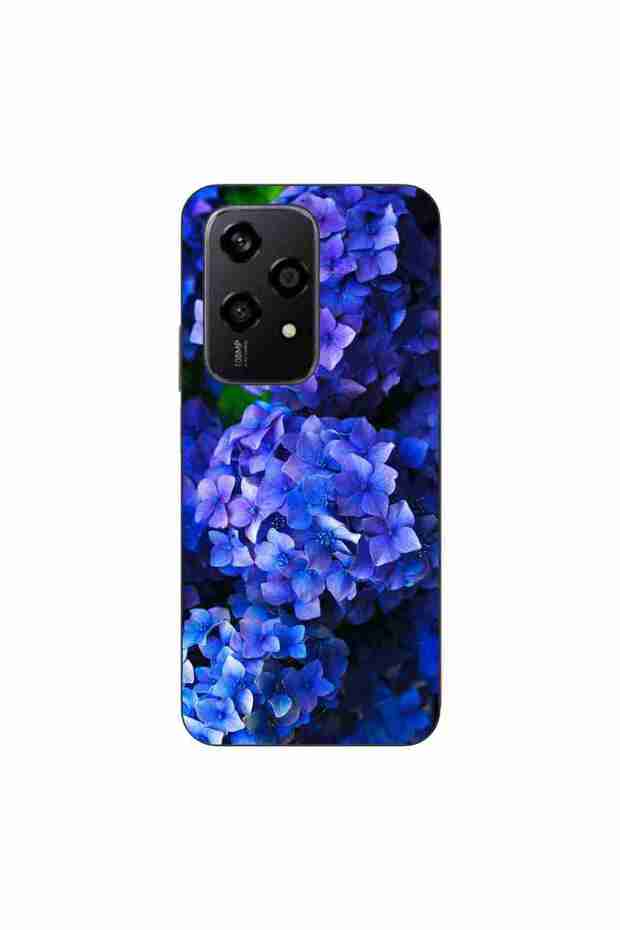 Case compatible with Honor 200 Lite Silicone Gel Tpu Hydrangea Pattern - 1