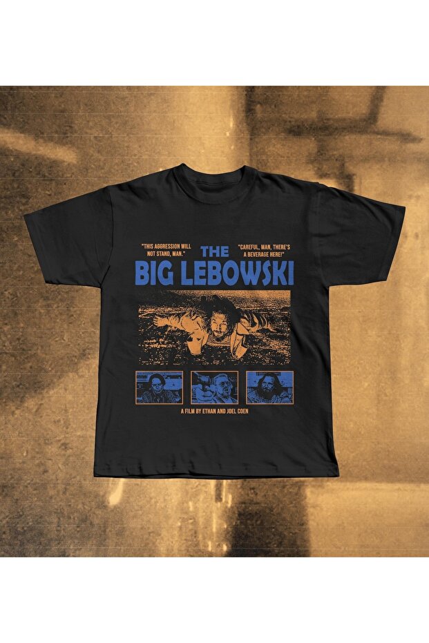 Big Lebowski Printed Unisex Oversize T-Shirt