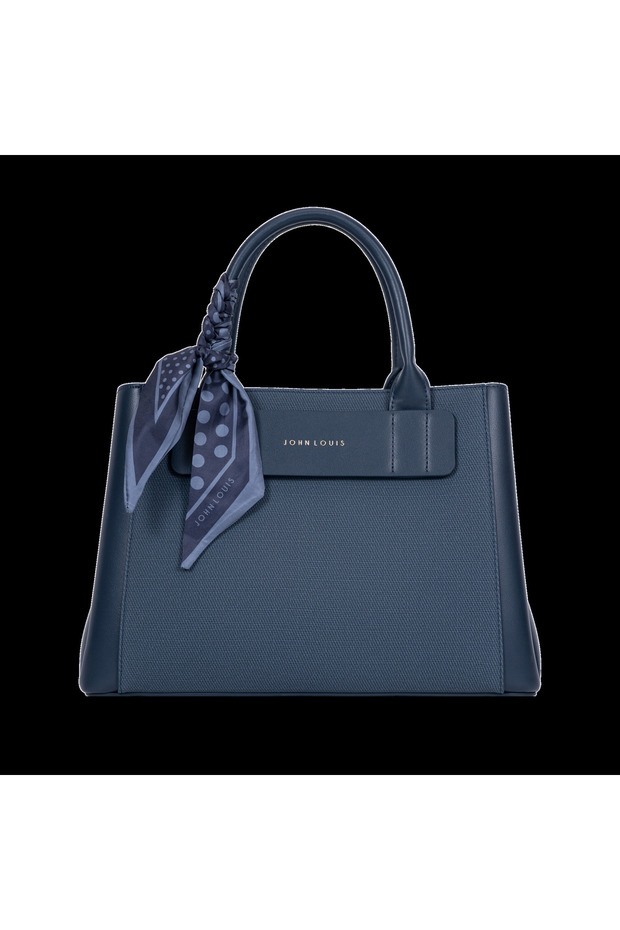 Ladies Hand Bag with adjustable JLSU26-13, BLUE
