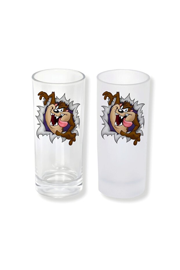 Tasmanian Devil Raki Glass with Ice/Iceless Options – 1 Stylish Presentation Glass 0194