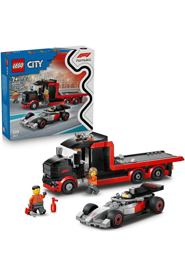 City F1 Display Truck with Audi F1 Race Car