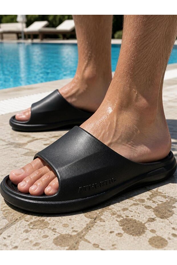 Summer Men's Eva Bathroom Garden Wet Floor Suitable Slippers