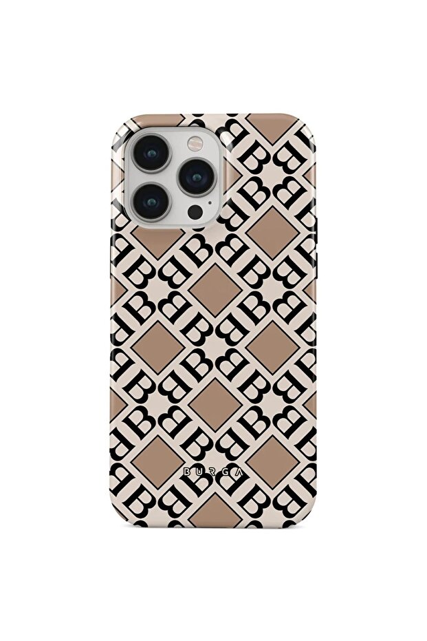 Husa Dual Layer Monogram iPhone 14 Pro - 1