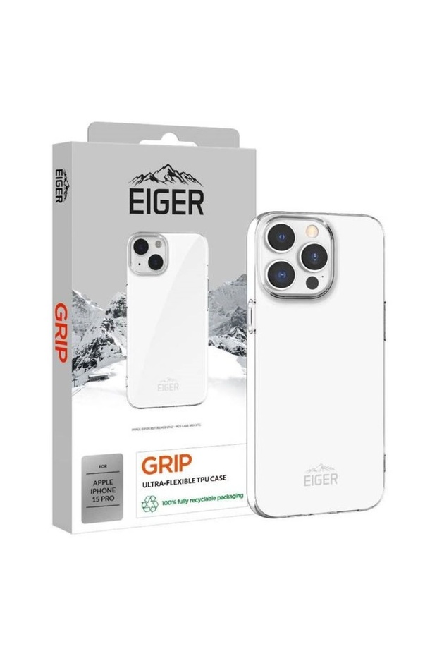 Husa Grip iPhone 15 Pro Clear - 1
