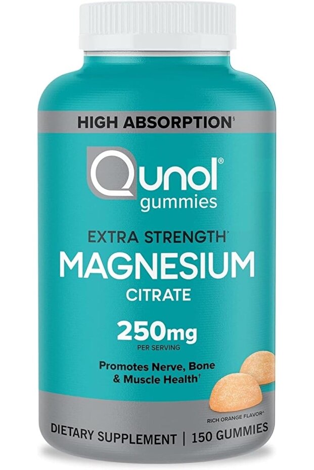 MAGNESIUM CITRATE 250 MG GUMMY 150CT