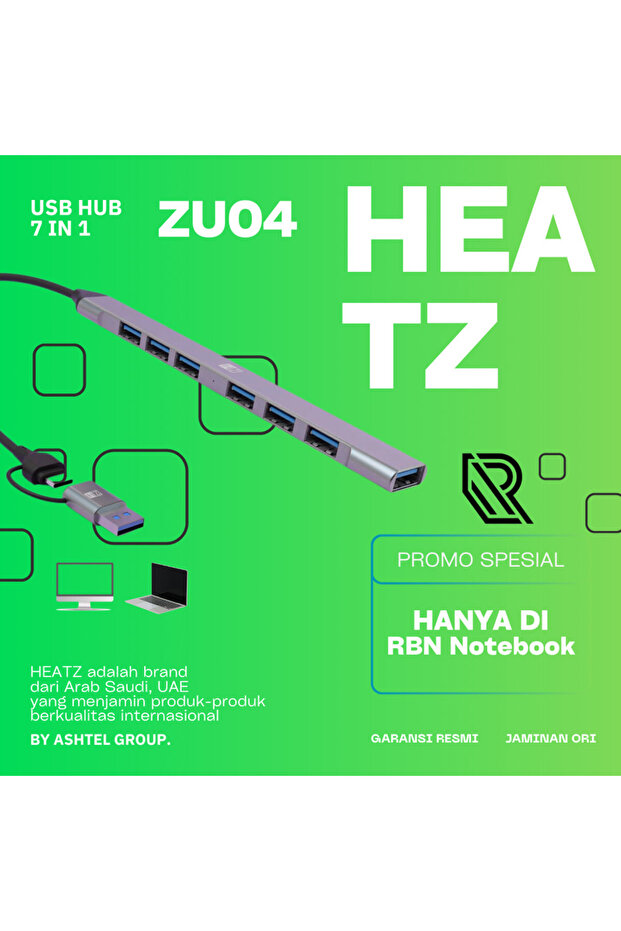 ZU04 High-Speed 7-in-1 USB A