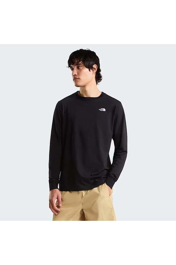 M Evolution Simple Dome Regular Long Sle Men's T-Shirt Nf0A8Eu3Jk31