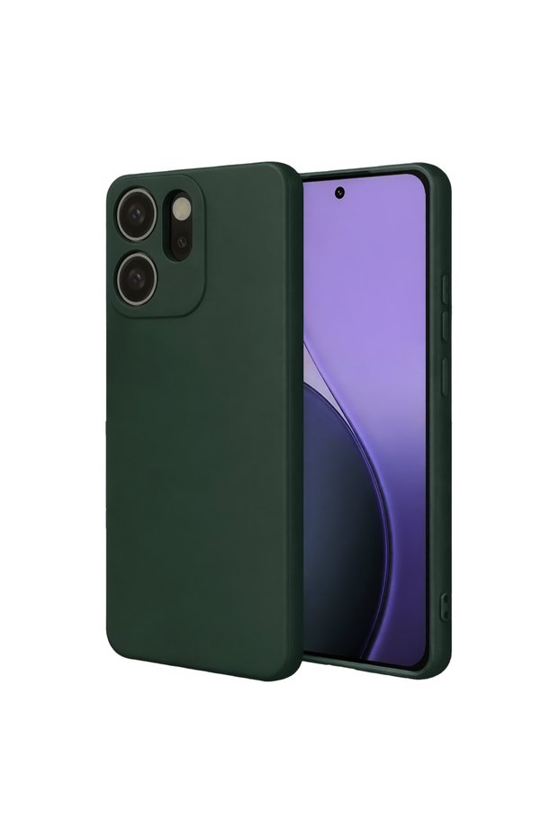 Reno 14F Compatible First Silicone - Dark Green