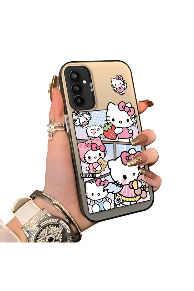Samsung Galaxy F23 Compatible Stylish Cartoon Printed Shockproof Case