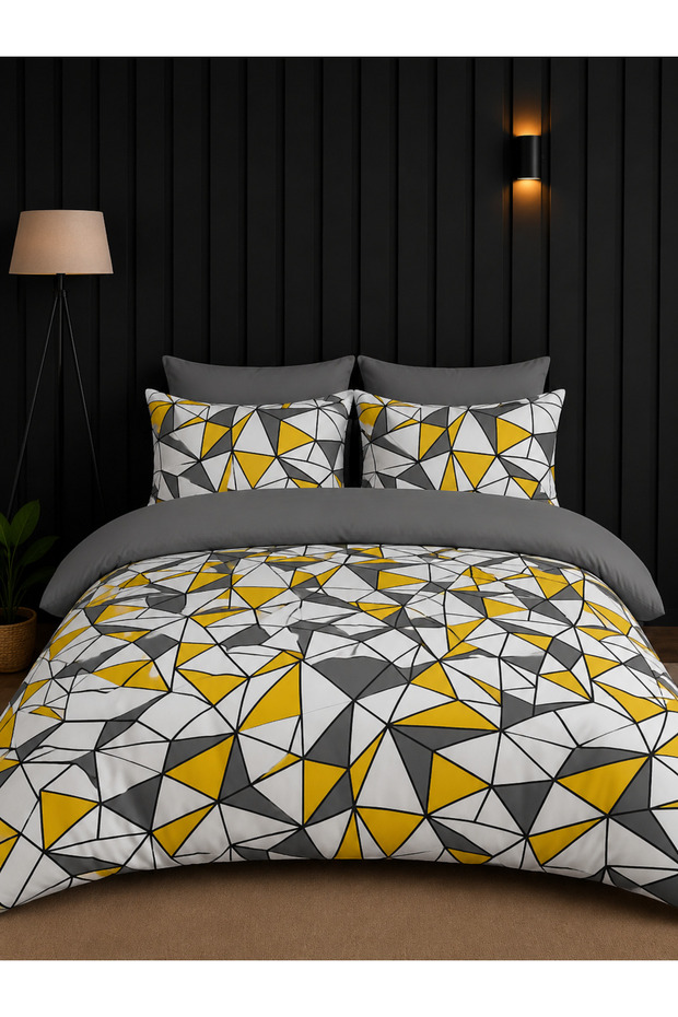 Double Elastic Sheet Duvet Cover Set | Cotton |