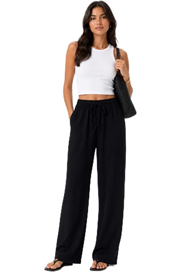 Women’s Wide Leg Drawstring Pants
