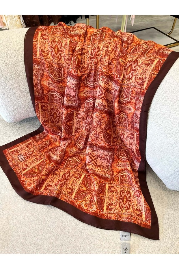 Si̇yane Cotton Shawl Pattern 2 - 15