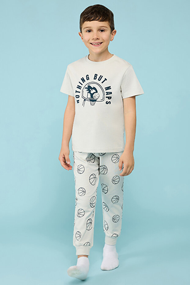 Printed Pyjama Set - 2