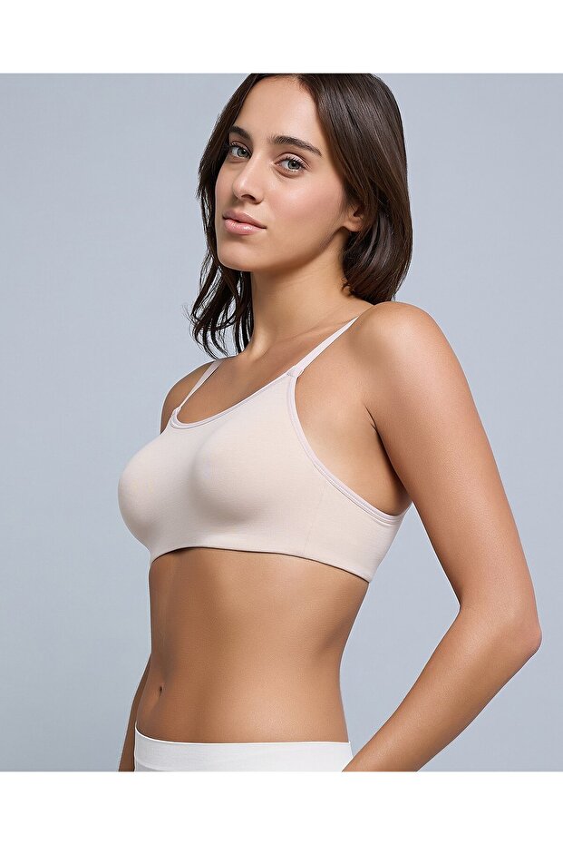 Solid Bonded Bra - 2