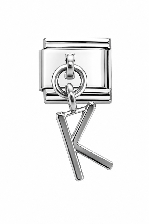 Gift Letter Charm Stainless Steel Bracelet
