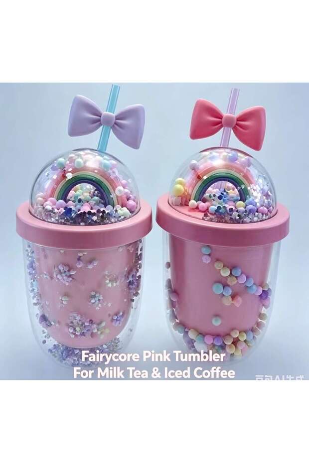 350ML Double-Layer Rainbow Capsule - 4