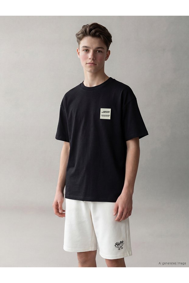 Peak New Season Crew Neck Boys' T-Shirt