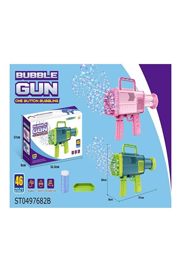 Battery-Operated Bubble Gun, 106