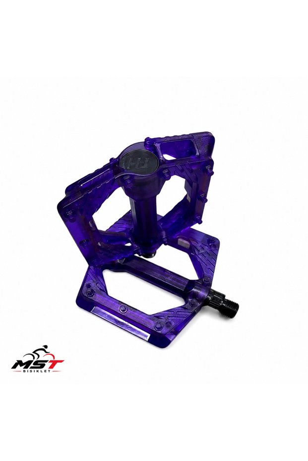 MTB PEDAL ŞEFFAF MOR