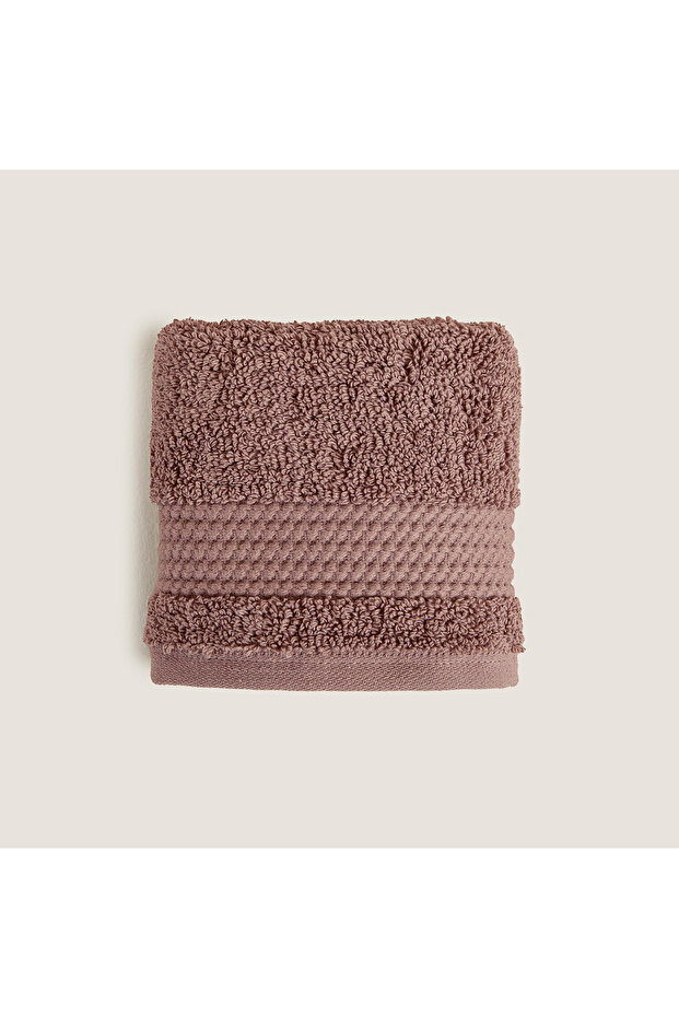 Eva Cotton 100% Cotton Hand Towel 30X50 cm Ashy Rose