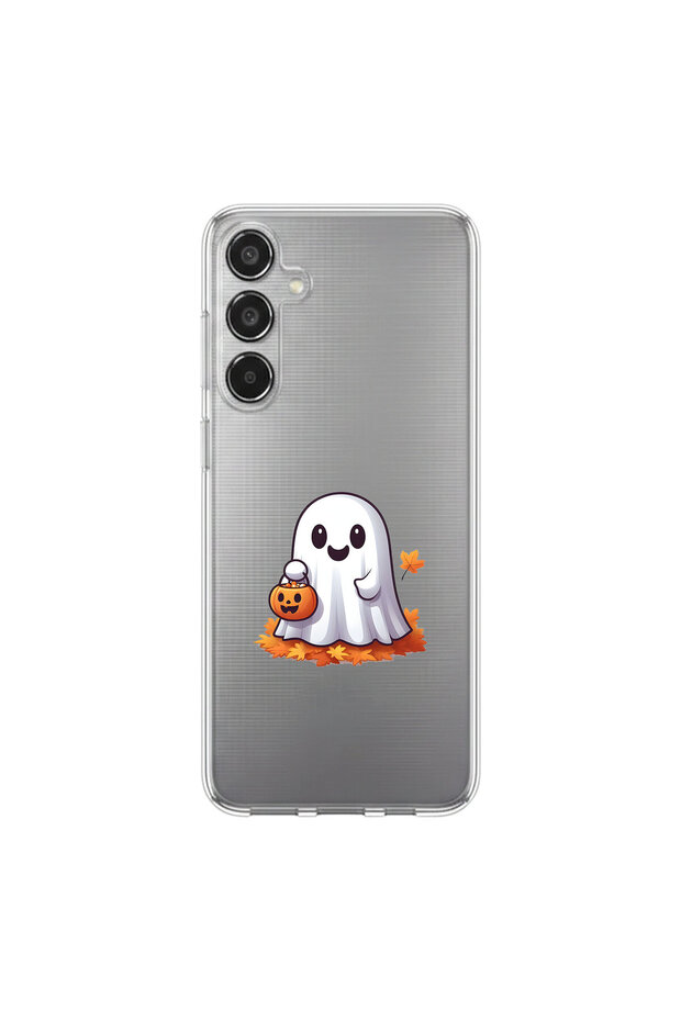 Samsung Galaxy M35 Compatible Minies 8 Design Transparent Case