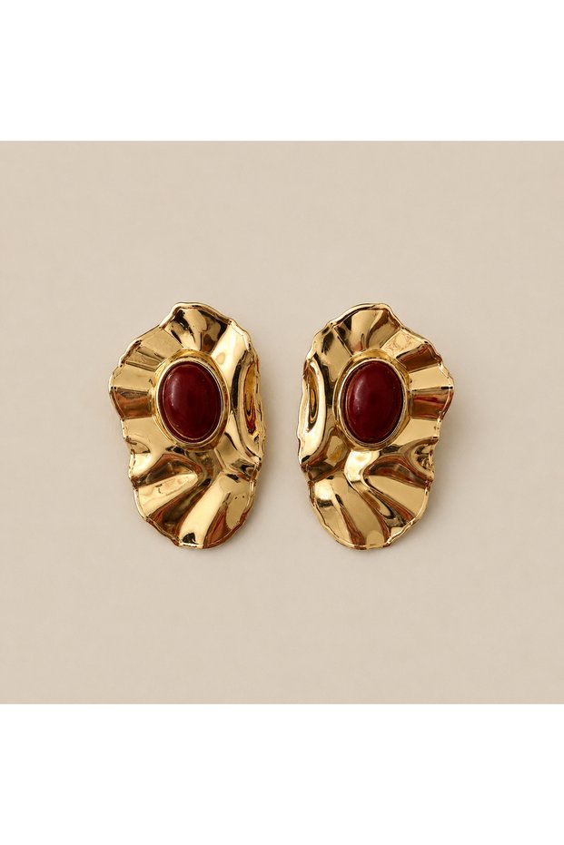 Steel Laura Earrings