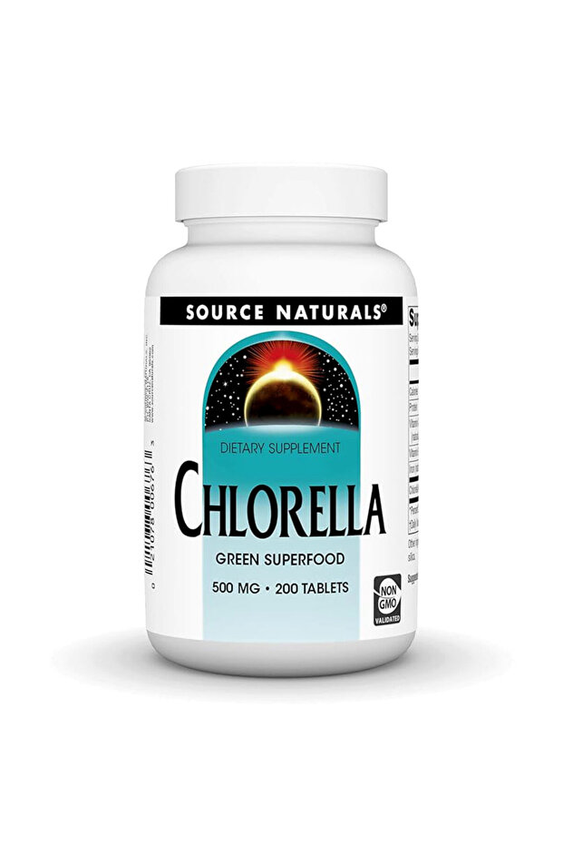 Chlorella, 200 Tablets, 500 mg