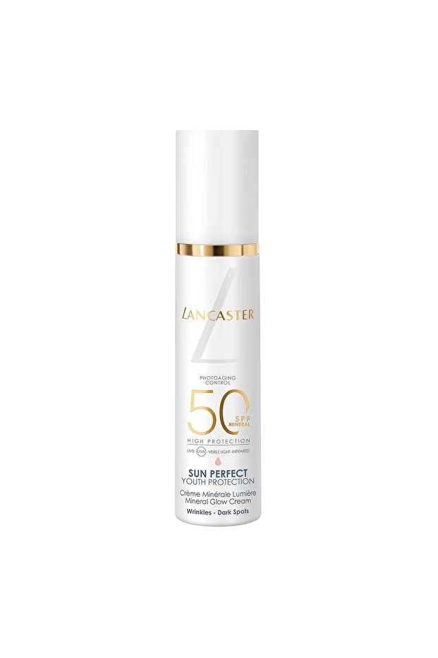 Sun Perfect Mineral Glow Cream Spf 50- 50 ml | Sparkling Colorful Facial Sunscreen