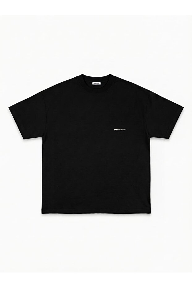 Siyah Basic Premium Oversize T-shirt