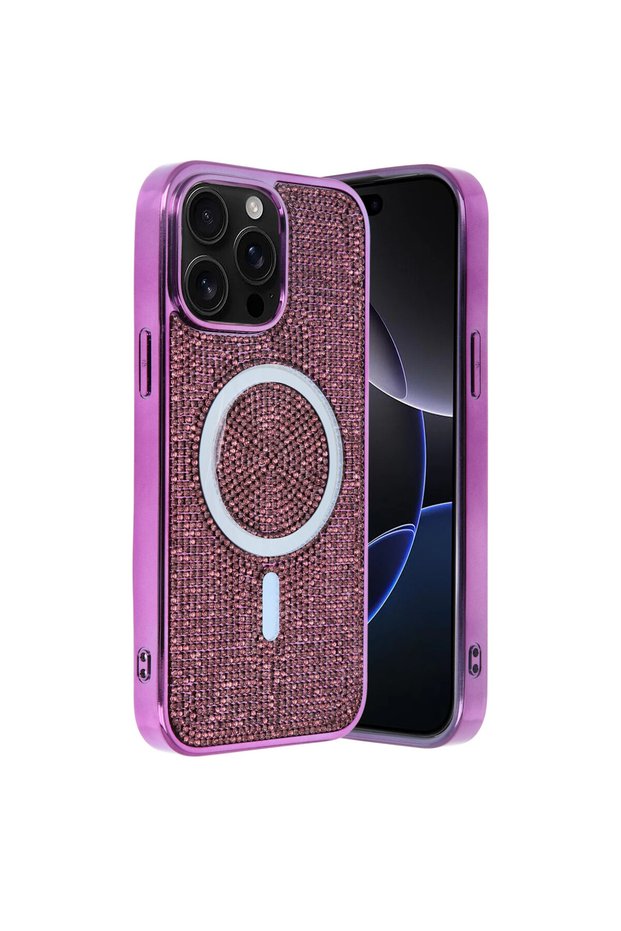 Joko iPhone 14 Pro Max Compatible Helen Magsafe Cover - Deep Purple