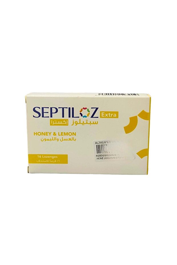 Extra Honey&Lemon 16 قرص استحلاب