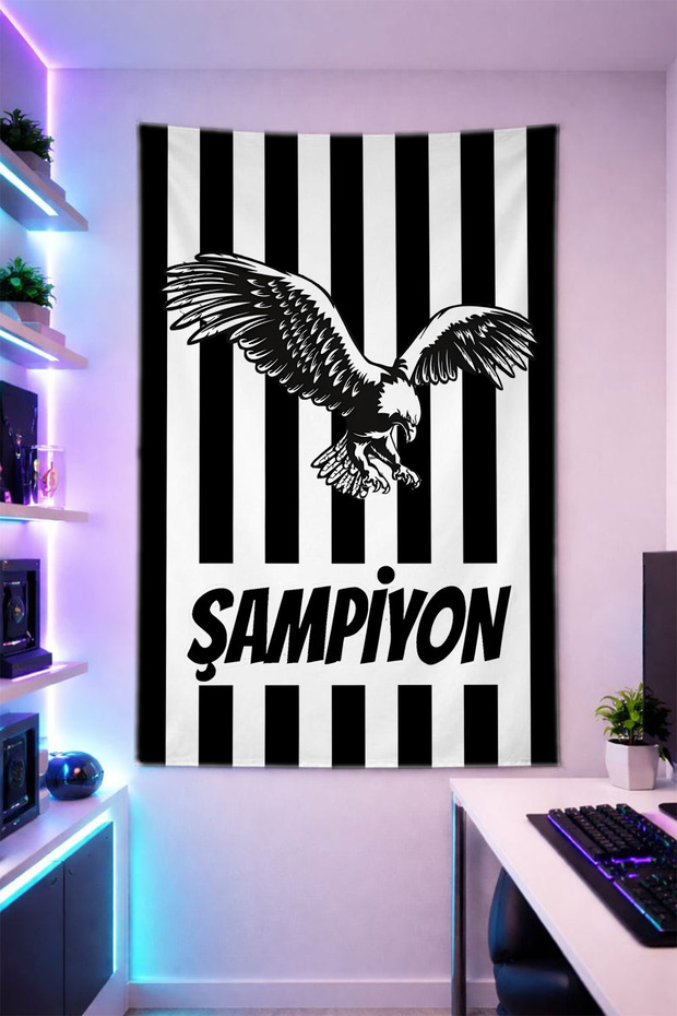 Popular-24 Wall Covering Brilliant Quality Fabric Room Decor Tapestry Wall Tapestry Gaming