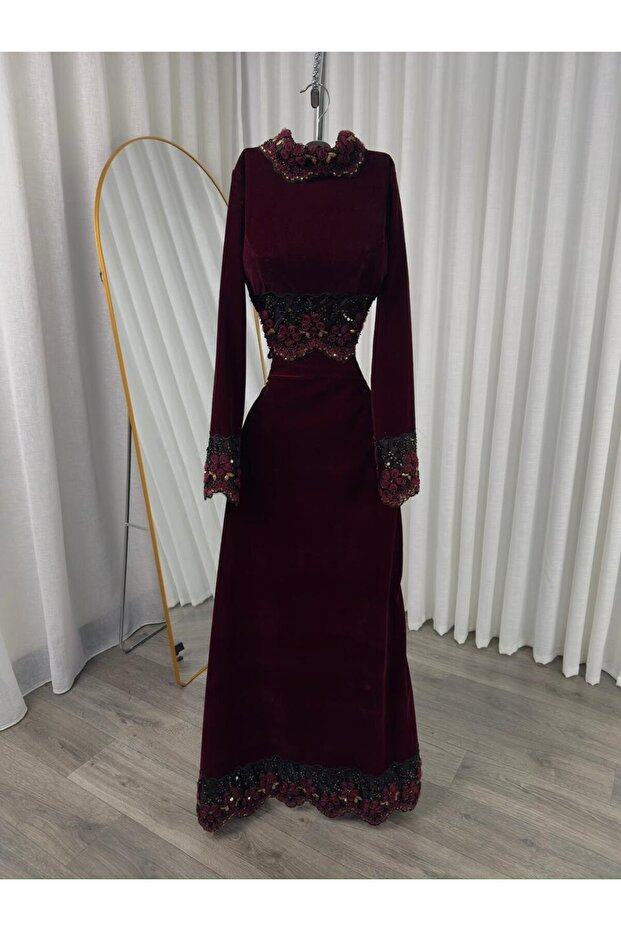 طقم مخمل عودي راقي