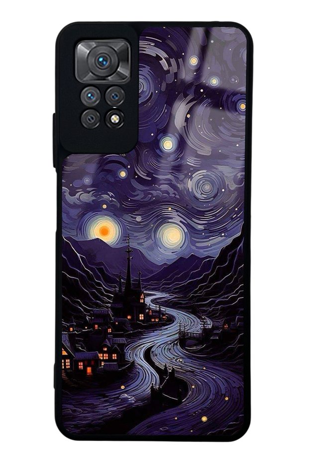 Xiaomi Redmi Note 11 Pro Vortex of Night Design Glossy Phone Case