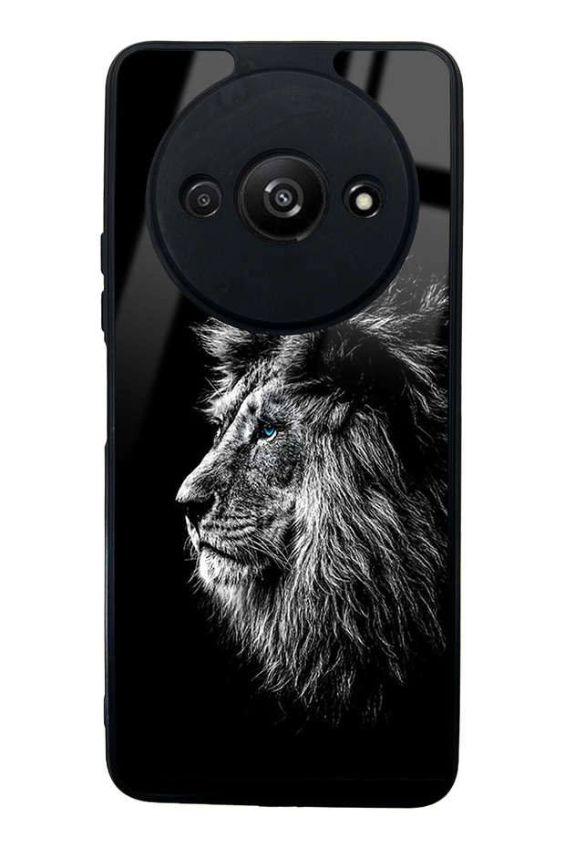 Xiaomi Redmi A3 Lion Design Glossy Phone Case