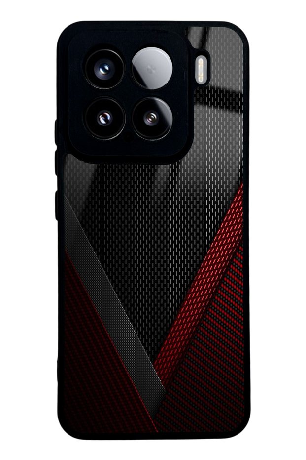 Xiaomi 15 Red Tracer Design Glossy Phone Case