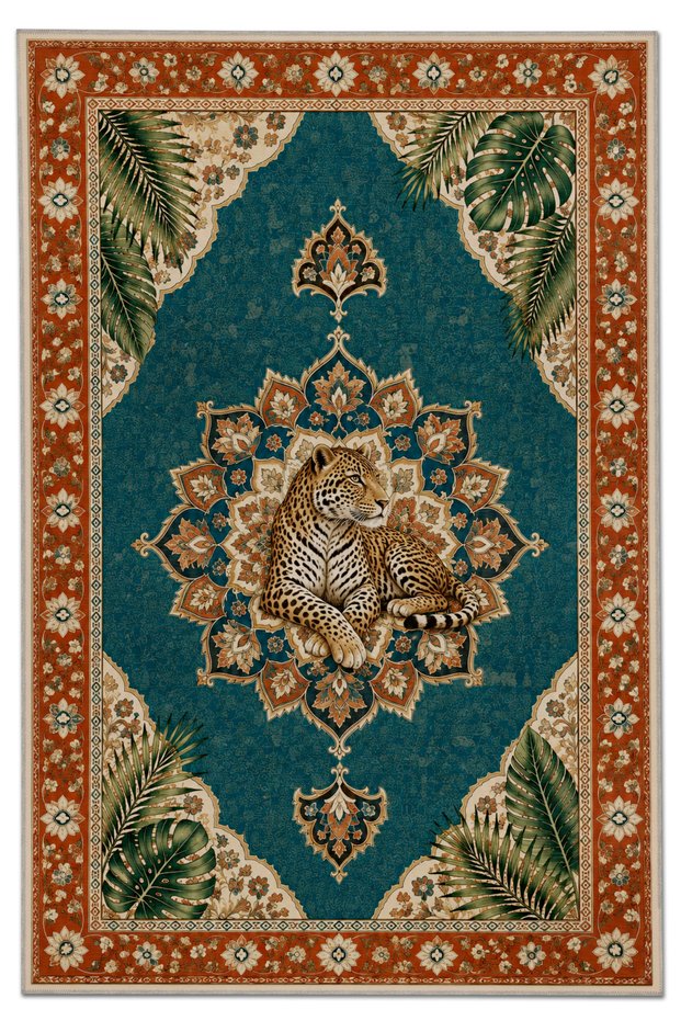 Sdt Mixed Patterned Modern Woven Base Decorative Carpet Sdtamor1051